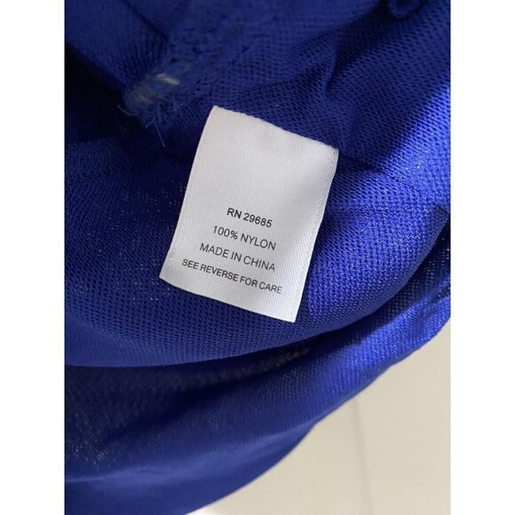 PENDLETON Women Blouse Nylon Long Sleeve Blue Petite Large - Picture 5 of 7